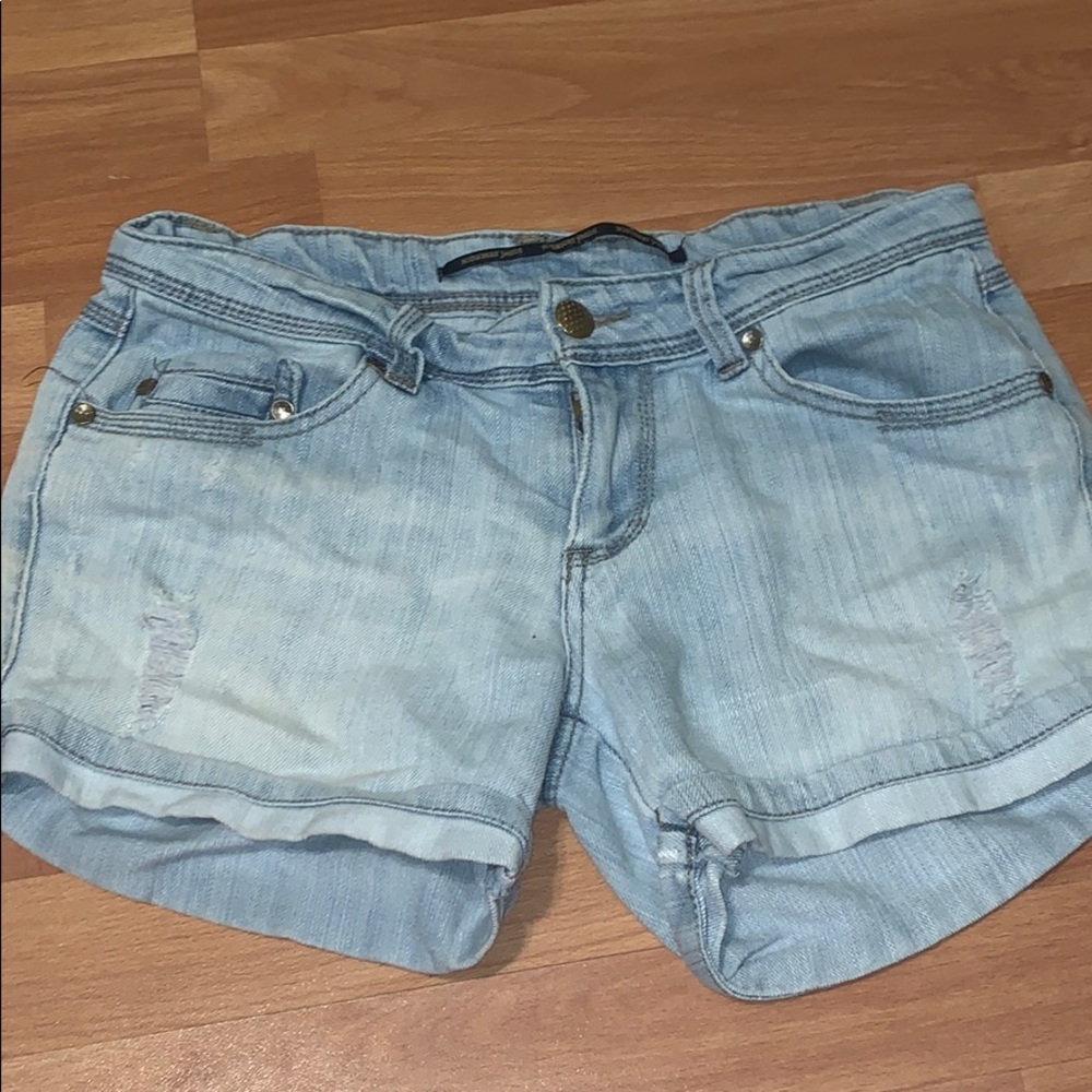 Light Blue Jean Shorts